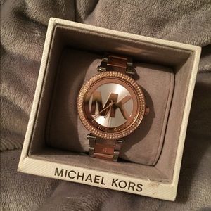 *NEW* Rose Gold & Sterling Silver Michael Kor’s